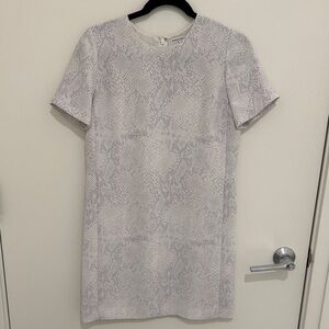 Babaton Snake Print Mini Dress